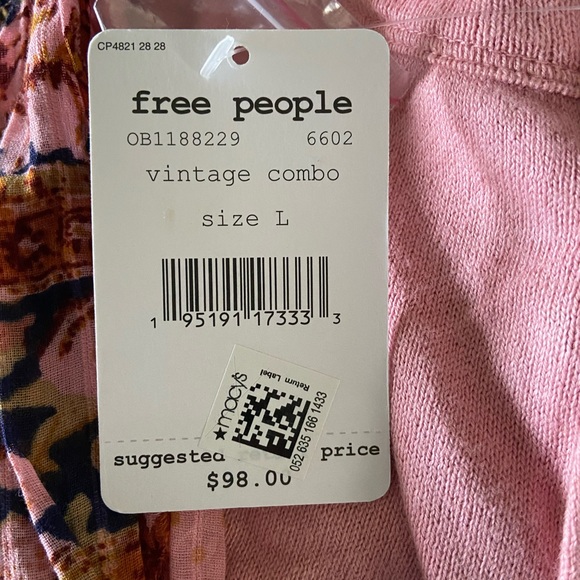 Free People Light Magic Henley Vintage Combo - Picture 7 of 7